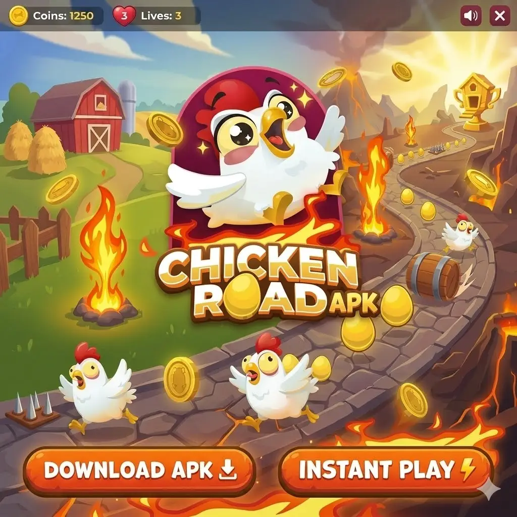 Chicken road mobilalkalmazás Android APK letöltés