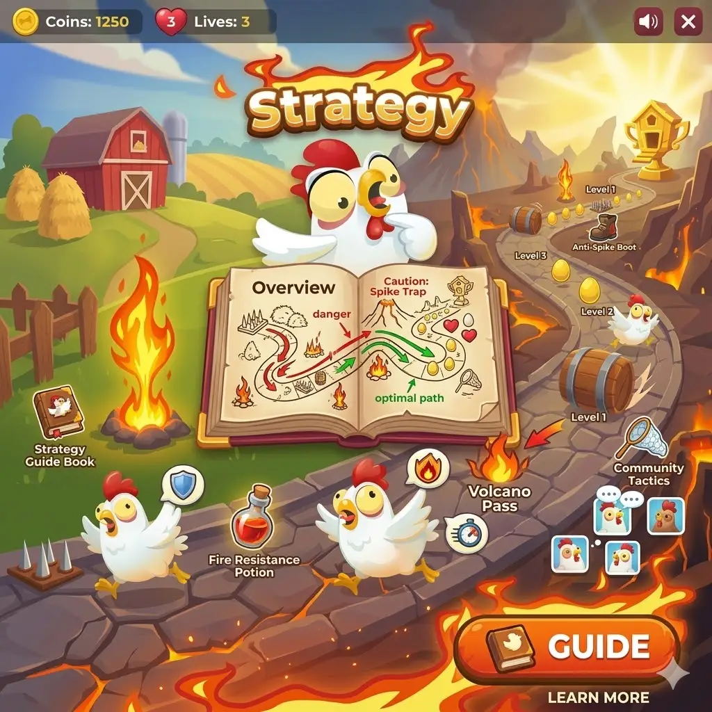 Chicken road taktika és stratégia ábra